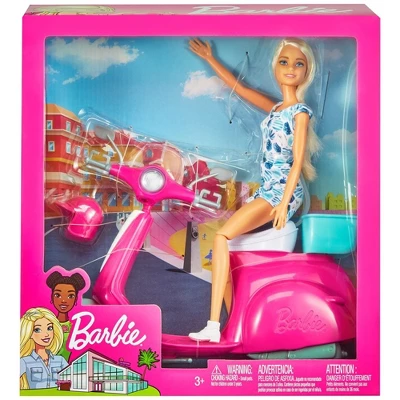 Barbie Doll & Scooter Playset 3 Barbie Doll & Scooter Playset - Image 3