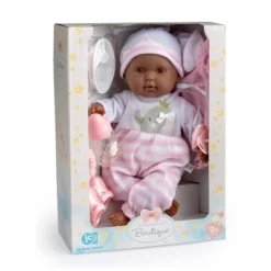 JC Toys Berenguer Boutique - 10 Piece Gift Set With Pink 15" Realistic Soft Body Baby Doll - Open/Close Brown Eyes 11 JC Toys Berenguer Boutique - 10 Piece Gift Set With Pink 15" Realistic Soft Body Baby Doll - Open/Close Brown Eyes -Barbie Store GUEST f51b9a6e a995 46cc a3db c4fff3dfe70d