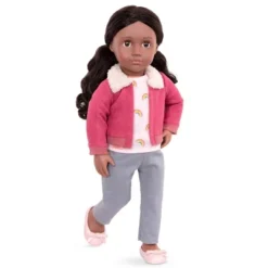 Our Generation 18" Posable Travel Doll With Storybook - Aryal -Barbie Store GUEST f67b74bd 8848 495c ac8e 1b77d2e9991c