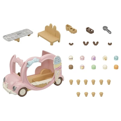 Calico Critters Ice Cream Van 2 Calico Critters Ice Cream Van - Image 2