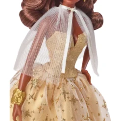 Barbie 13" Signature 2023 Holiday Collector Doll With Golden Gown And Dark Brown Hair -Barbie Store GUEST f7a85bcd ad97 4d3e 8821 340951699720