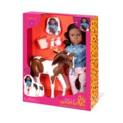 Our Generation 18" Equestrian Doll & Horse Set - Daveen With Foal -Barbie Store GUEST f9f0ee4d a900 40f5 ba23 ebc415e1ddb1