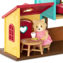 Li'l Woodzeez Townhouse Playset For Figurines Li'l Nextdoor Neighbors -Barbie Store GUEST fb41f8d7 e34a 4d8a b21b 0845795a2c06