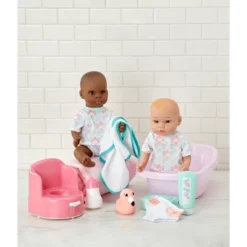 Madame Alexander Small Wonder 14" Baby Doll Bath Set - Brown Eyes 8 Madame Alexander Small Wonder 14" Baby Doll Bath Set - Brown Eyes -Barbie Store GUEST fb6304f9 7d35 4a84 90c2 64a77da7519a