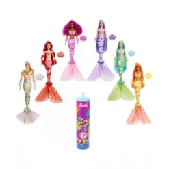 MATTEL Barbie - Color Reveal ! Color Changing Prince Or Princess' Mermaid Doll With 7 Unboxing Surprises -Barbie Store GUEST fe894f59 ce36 43cb af97 58cebf3128a1
