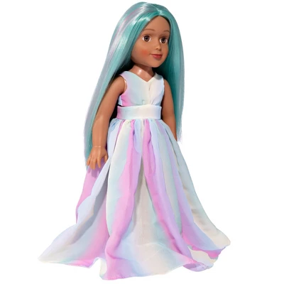 I'M A WOW Amy The Rainbow 14" Fashion Doll With Color-Changing Hair 1 I'M A WOW Amy The Rainbow 14" Fashion Doll With Color-Changing Hair