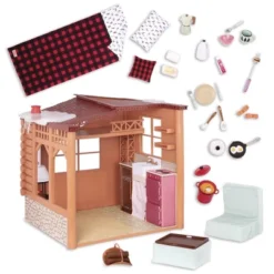 Our Generation Cozy Cabin Dollhouse Playset For 18" Dolls -Barbie Store GUEST fea4f930 2939 4d03 888d 14bd4e178f60